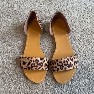 Charlotte Russe Leopard print flats